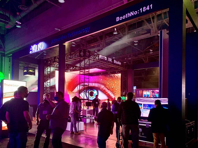 AOTO Creates Live-Venue Experience with Massive LED Stage Solutions at LDI 2021