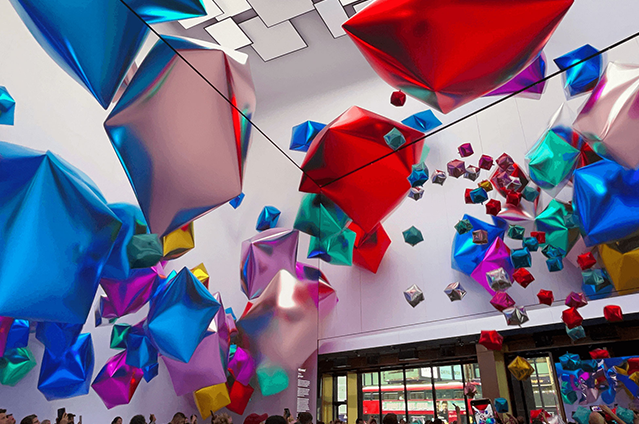 AOTO LED Powers Immersive ‘Squares Cubed’ Exhibition at Outernet London with 3,000 sqm