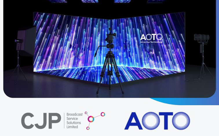 CJP Broadcast forms partnership with AOTO for LED volumes