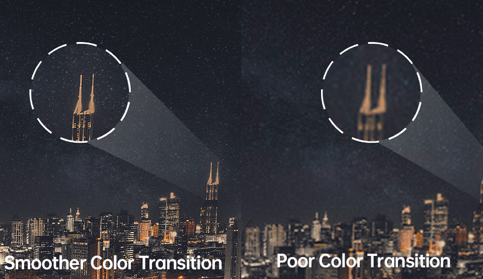 Vivid Color Transition